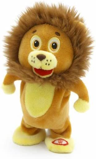  Ripetix Leone Ripete e Cammina Tutto Quello Che Dici Ripeti ciò Che dici Giocattoli di Peluche, Giocattolo elettronico interattivo