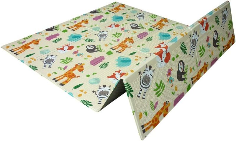  Tappeti Gioco Bambini dimensione 120x90 cm Tappeto per Bambini Pieghevole Tappetino Schiuma Pavimento Antiscivolo