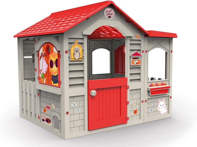 Casetta per bambini | Casetta da giardino per bambini dai 2 anni in su | Resistente e durevole | Casetta (89627)