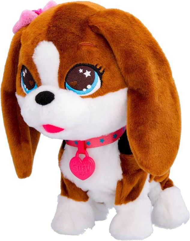 CLUB PETZ Susy, Divertente e Morbido Cagnolino di Peluche che Canta, Balla e Risponde a +20 Comandi Vocali, Giocattolo Regalo per Bambini e Bambine +4 anni