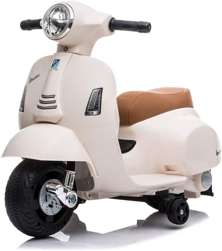 Moto Giocattolo per Bambini 2 Anni 1 Anno 3 Anni elettrica cavalcabile Vespa elettrica per Bambini 1 Anno 2 Anni 6 volt 67x38 x52 cm