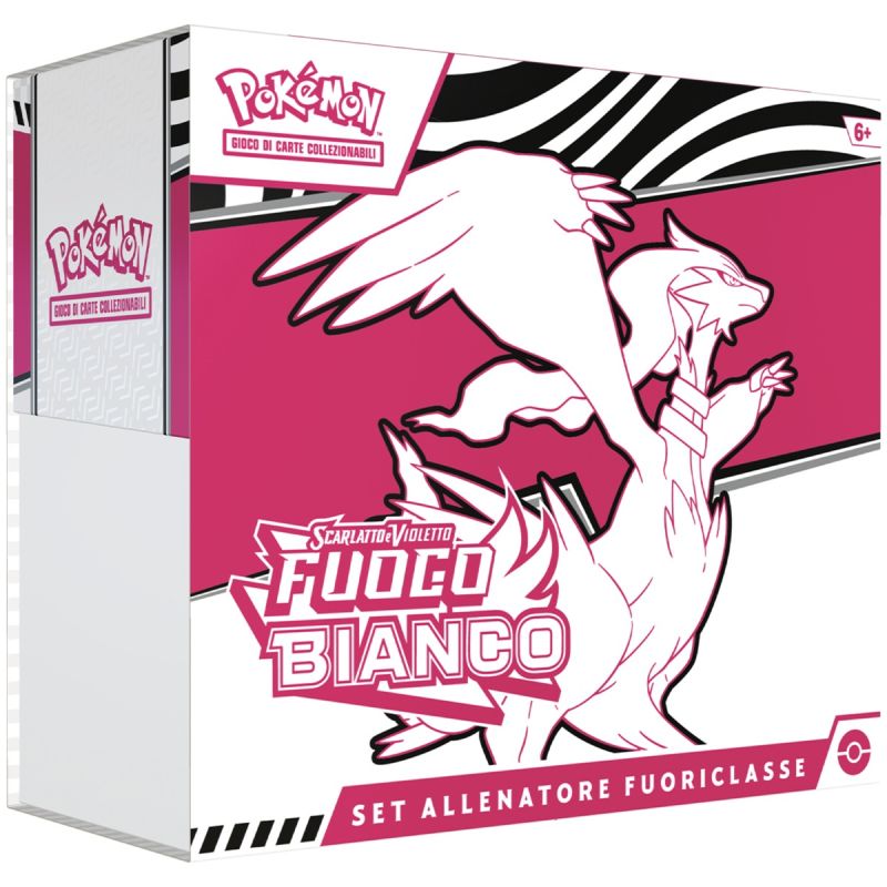 Pokemon Set Allenatore Fuoriclasse Fuoco Bianco Di Scarlatto e Violetto ITA 2025 