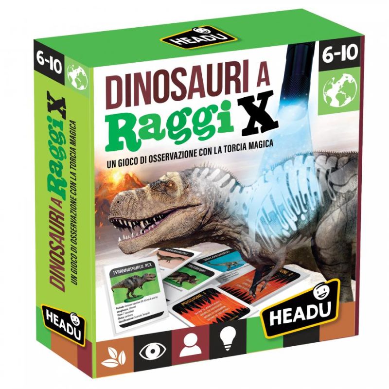 Headu Dinosauri a Raggi X