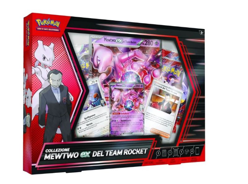 Pokemon Collezione Mewtwo ex del Team Rocket (ITA) Pokemon Rivali Predestinati