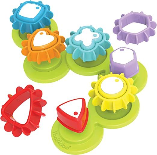 Yookidoo Shape 'N' Spin Gear Sorter Forme E Ingranaggi