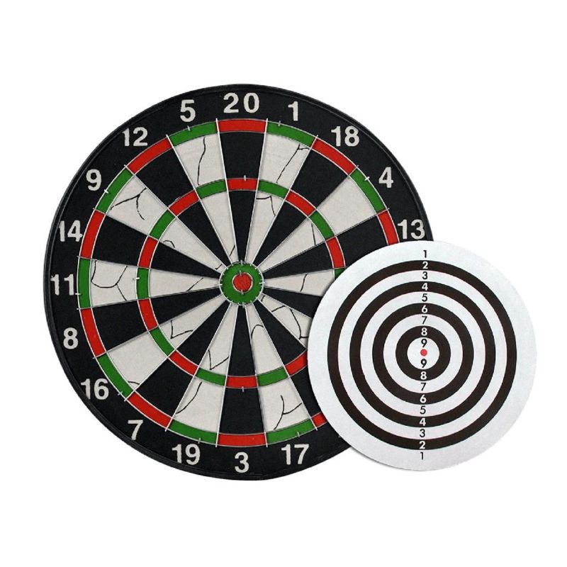 Bersaglio per freccette ORION a 2 giochi incluse 6 freccette