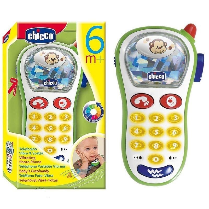 Chicco teoefonino vibra e scatta