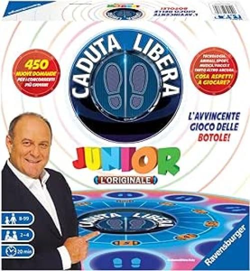 Ravensburger - Caduta Libera Junior Gioco di Societa, 2-4 giocatori, 8+ Anni