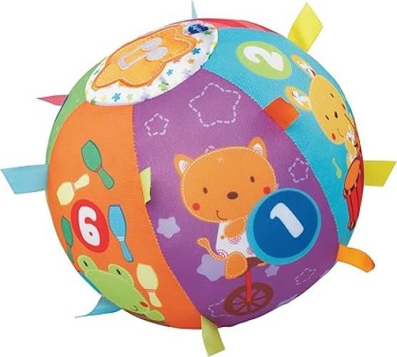 VTech Magica Palla Multiattivita, Cubo Morbido Neonato con Pulsante, Ideale per Imparare i Numeri, Gioco Neonato con 15 Melodie, Sensore di Movimento, Lingua Italiana, Batterie Incluse, 6-36 Mesi