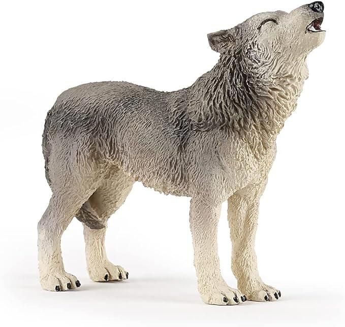 PAPO - Grande statuetta di animale - Loup, Gardien de la Foret, Giocattolo per bambini dai 3 anni - Immersione nella fauna selvatica e consapevolezza della fauna della foresta