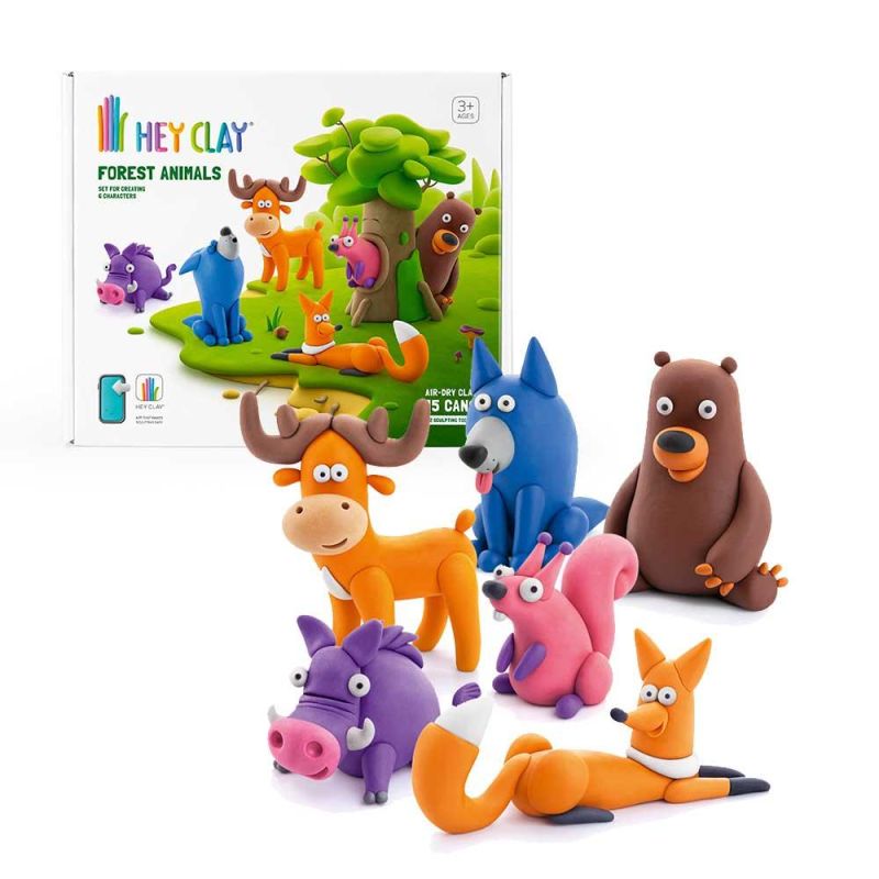 HEY CLAY`ANIMALI FORESTA`KIT GRANDE