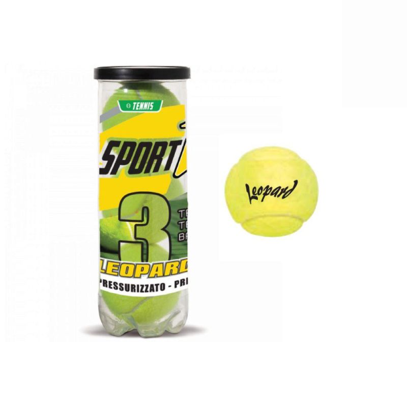 LEOPARD - PALLE TENNIS IN TUBO PRESSURIZZATO (3PZ)