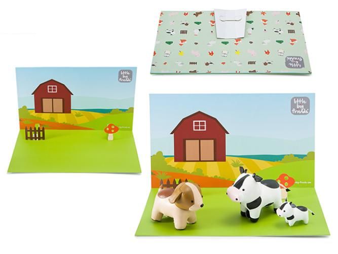 Little Big Friends - Presentoir 3D - Farm