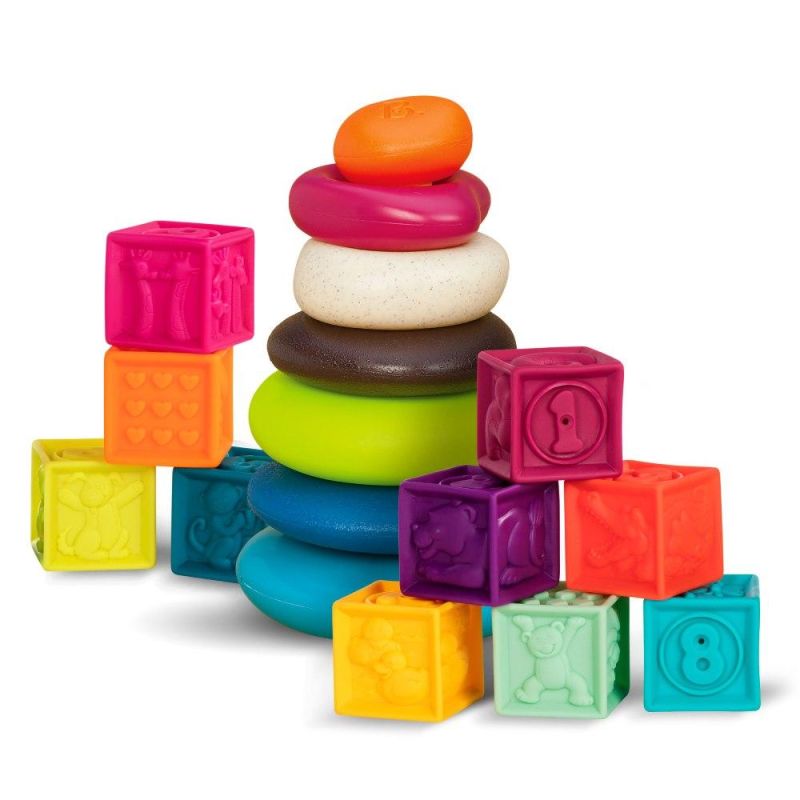 B. Toys - Soft Blocks & Stacking Rings