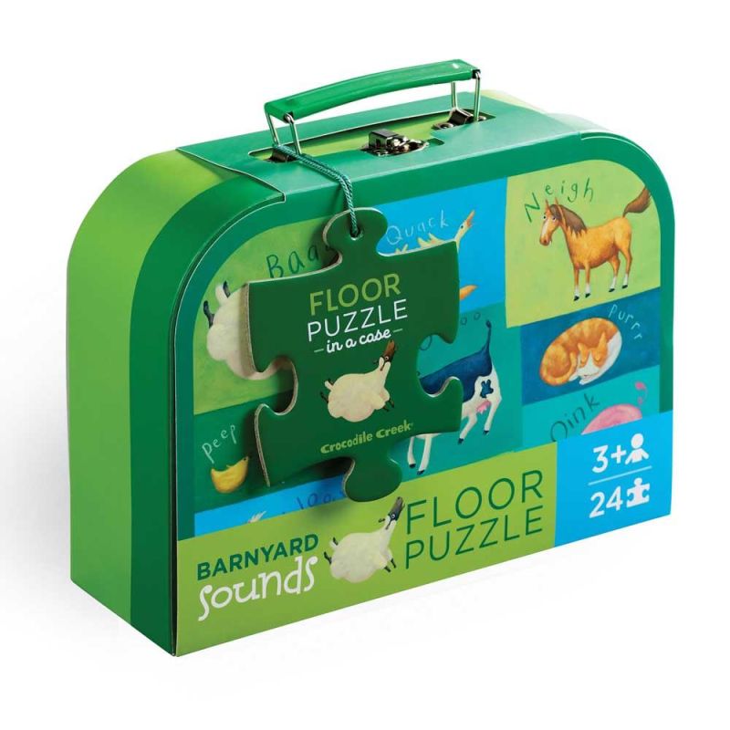 Crocodile Creek - 24 pz. Floor Puzzle - Barnyard