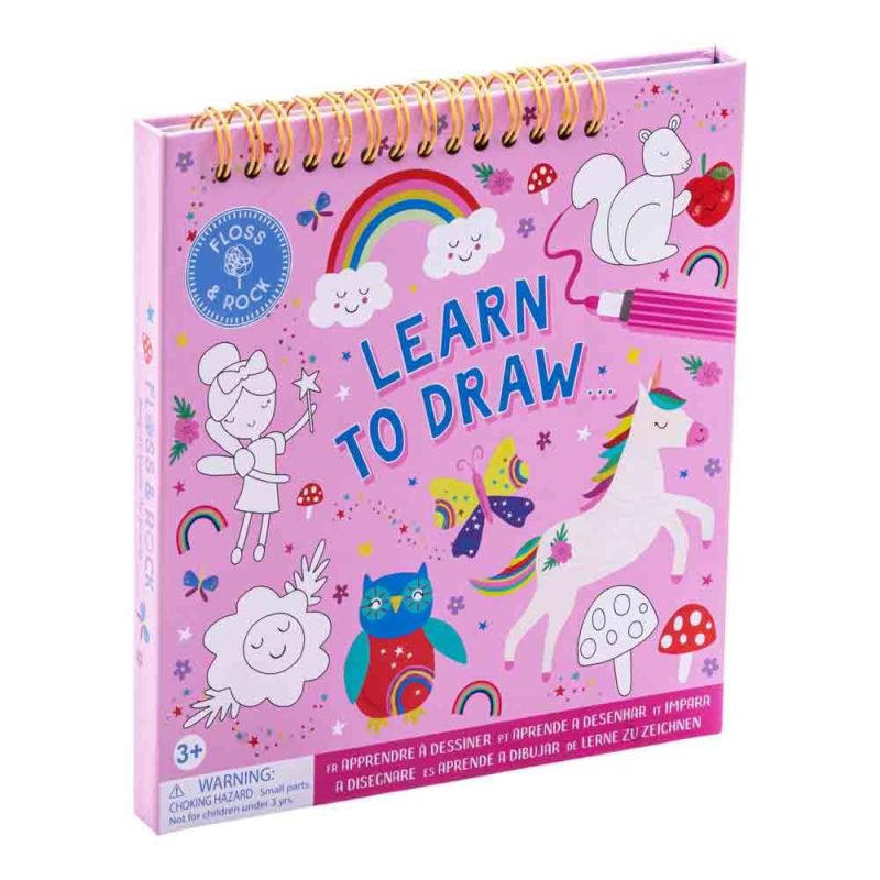 Floss & Rock - Learn To Draw - Rainbow Fairy