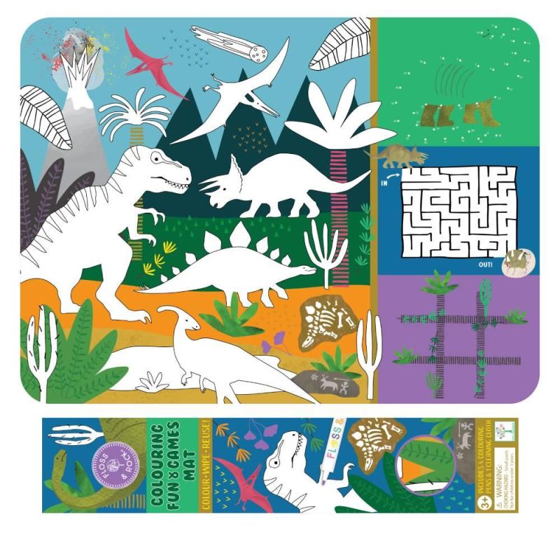 Floss & Rock - Activity Mat - Dino