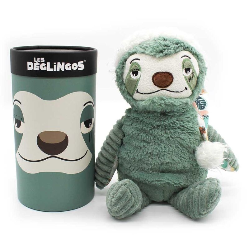 Les Deglingos - PLUSH BIG SIMPLY IN BOX CHILLOS THE SLOTH