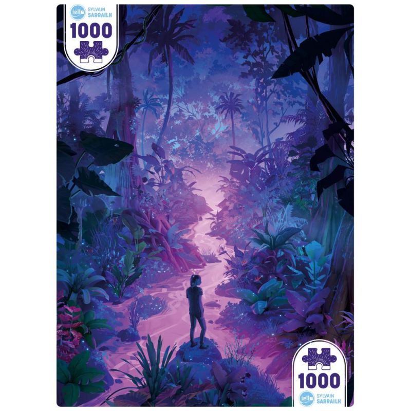 Iello - Puzzle Universe 1000 pz Neon Forest
