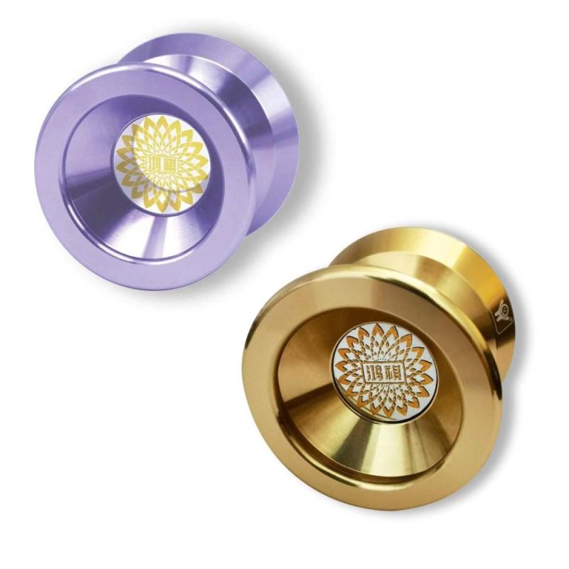 Megagic - Yoyo Alluminio Pro Viola o Oro - 54 mm