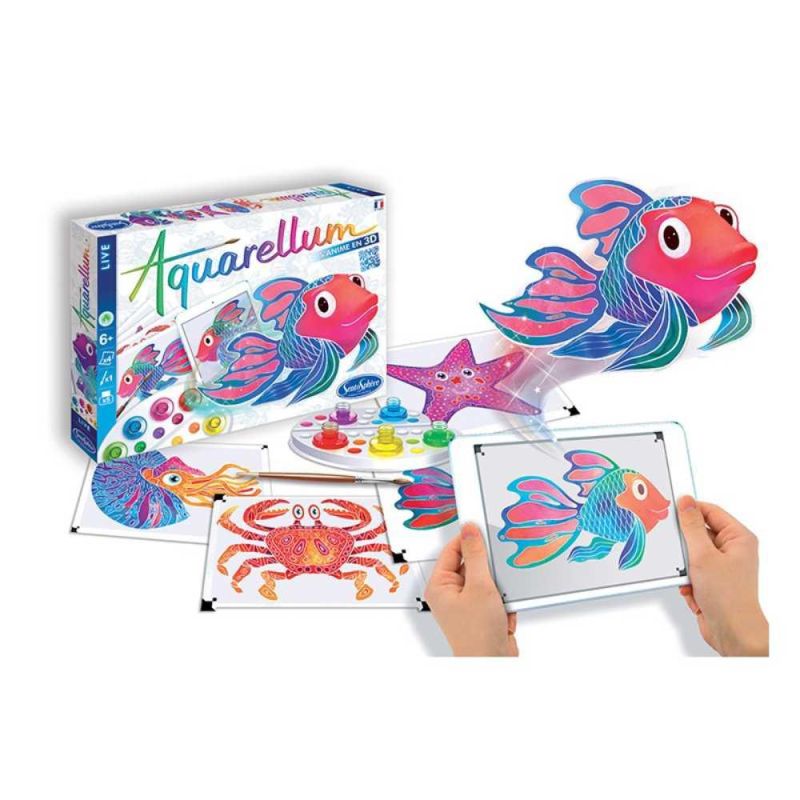Sentosphere - Aquarellum 3D - Fonds Marins