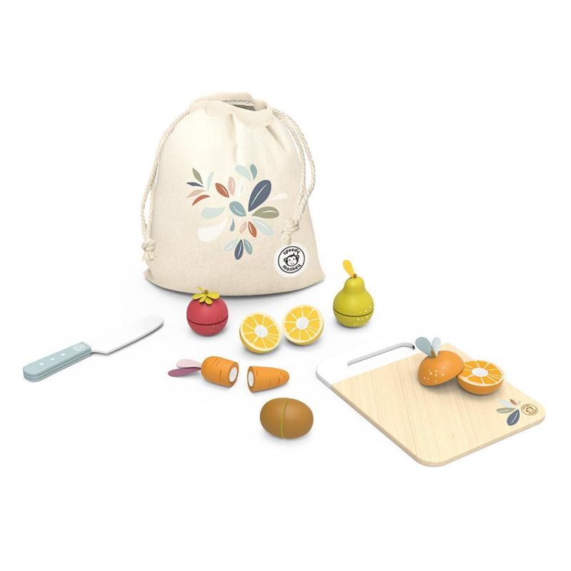 Speedy Monkey - Tagliere con Frutta e Verdura