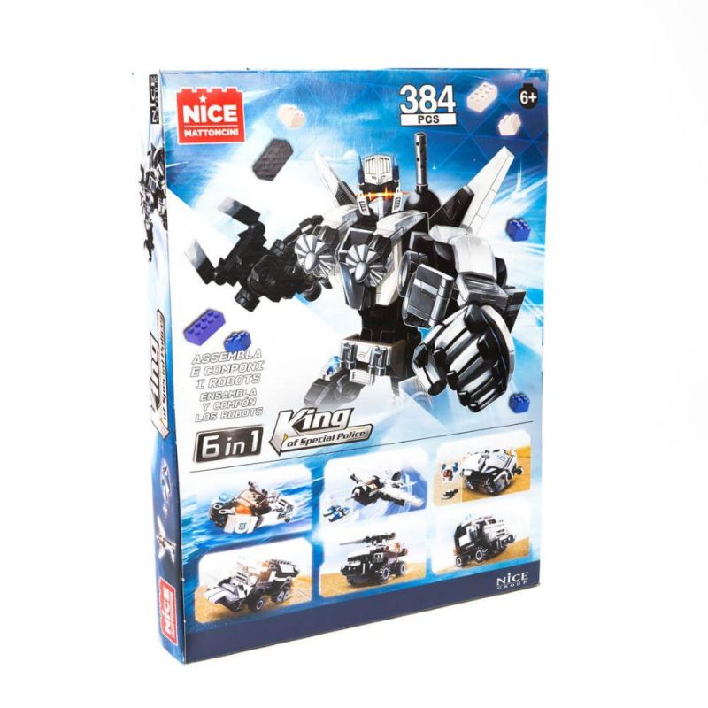 maxi robot police assemblabile