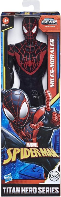 Figure-Spider-Man Titan Heroes 30 cm -Miles Morales-Hasbro-Eta 4+