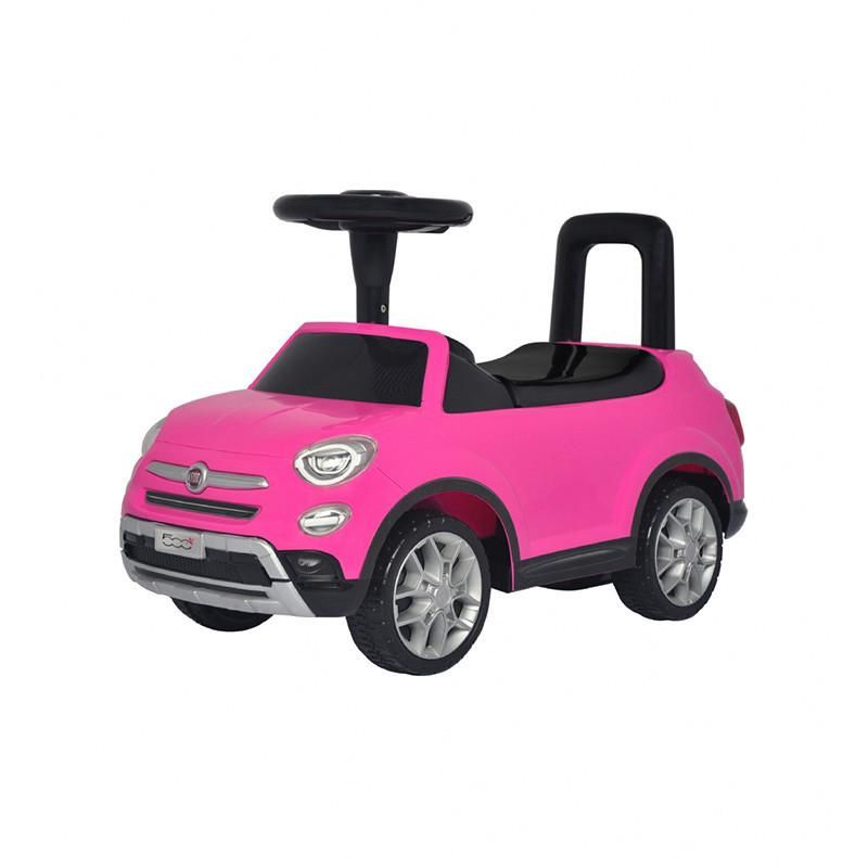Primi Passi Fiat 500X Rosa Strawberry - Gioco con Effetti Sonori, Dimensioni 69x60x41cm,