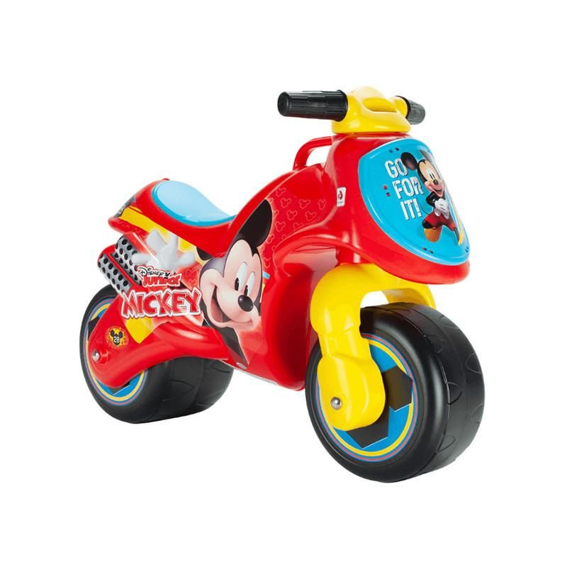 Moto per bambini di Topolino Mickey - Giocattolo Licenza Disney, Resistente all`Acqua (69x28x49cm)