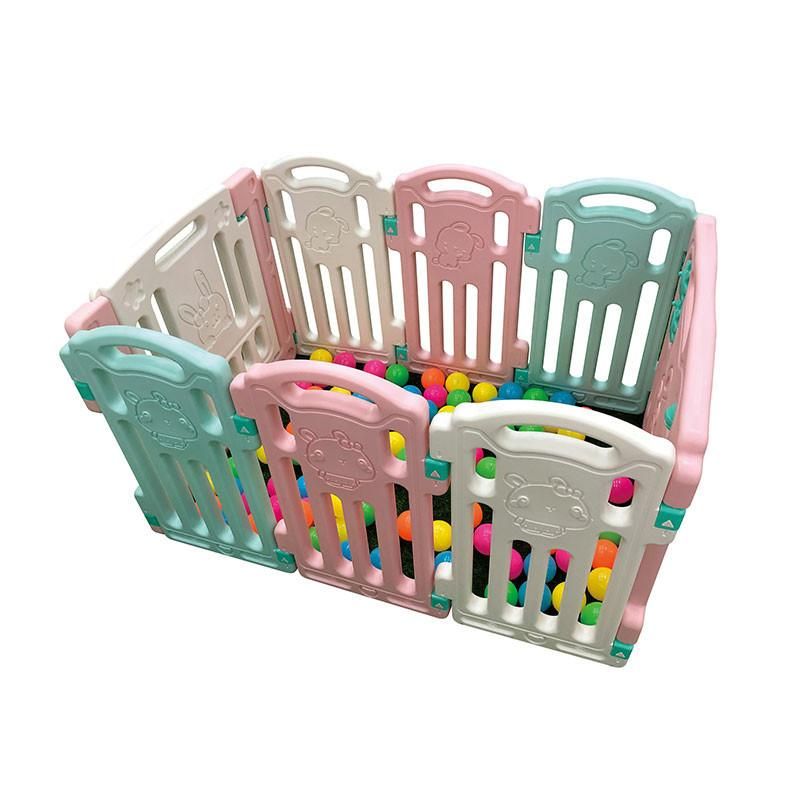 Recinto di Sicurezza per Bambini con Materiali di Alta Qualita, Dimensioni 102x70x61cm, Scatola con Poster, Adatto da 1 Anno in Su