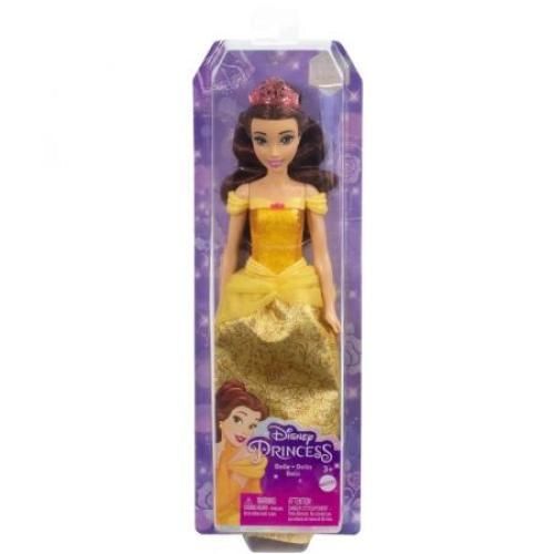 Bambola, Disnery Princess Bellle,Mattel, eta 3+