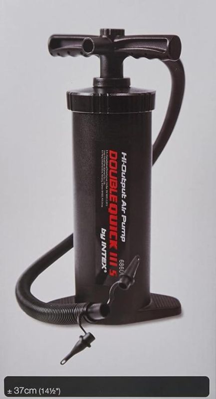 Pompa per gonfiabili, Double Quick II, 36cm,Intex