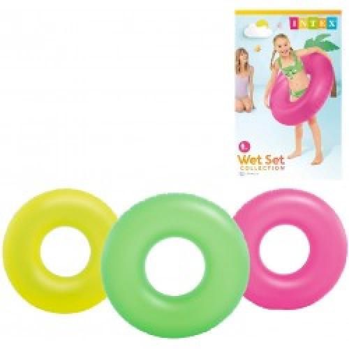 Salvagente , colore neon ,  ,1 pezzo colore casuale,Intex, eta 9+