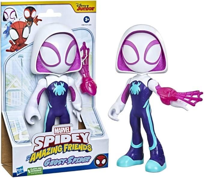 Spidey and his amazing friends,Supersized Ghost Spider, Hasbro,Eta3+