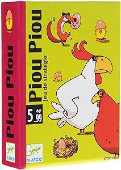 Carte Piou Piou Gioco di strategia,Djeco,Eta 5-99 anni