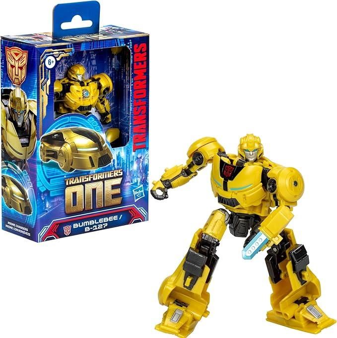 Transformers: One, Prime Changer, Action Figure di Bumblebee ,Hasbro,Eta 6+