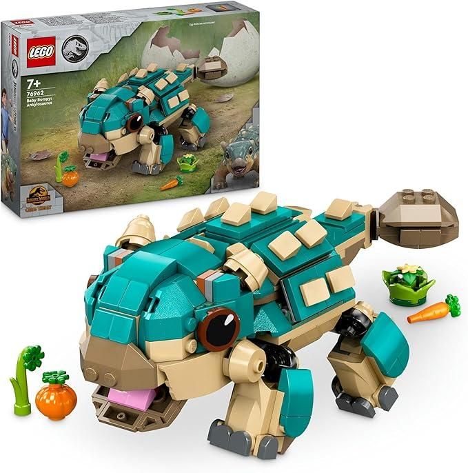 LEGO Jurassic World Baby Bumpy: Anchilosauro,Eta 7+