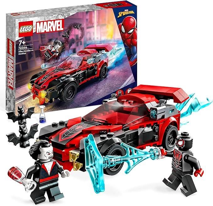 LEGO Marvel Miles Morales vs. Morbius, Spider-Man,Eta 7+