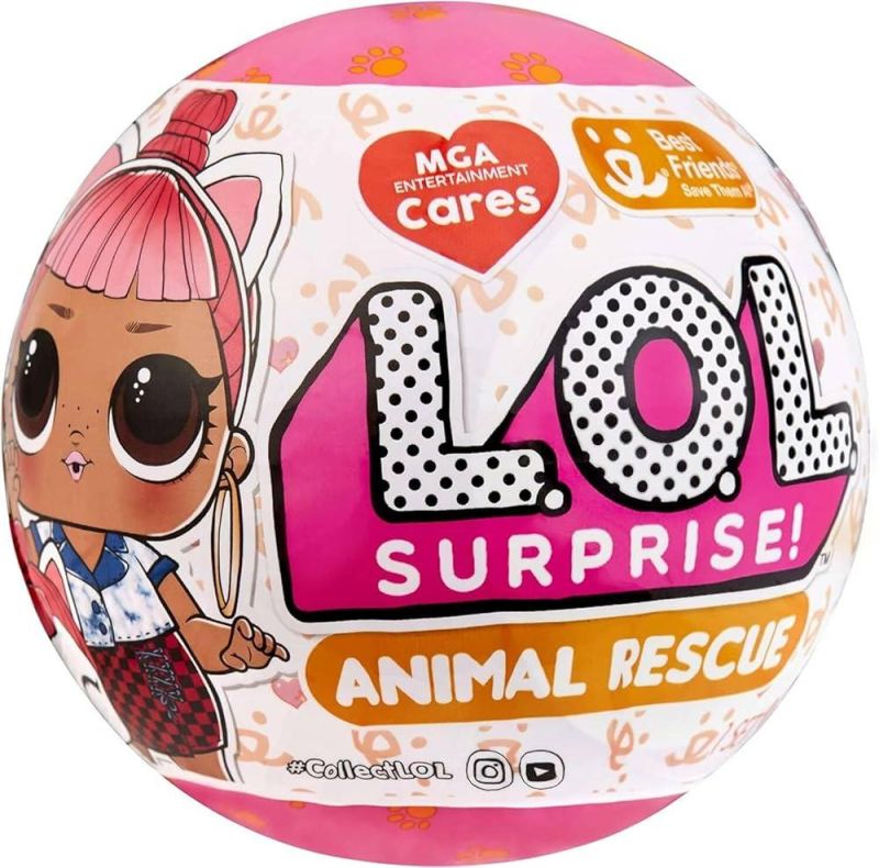 L.O.L Surprise Animal rescue,1 Sfera casuale,Mga,Eta 3+