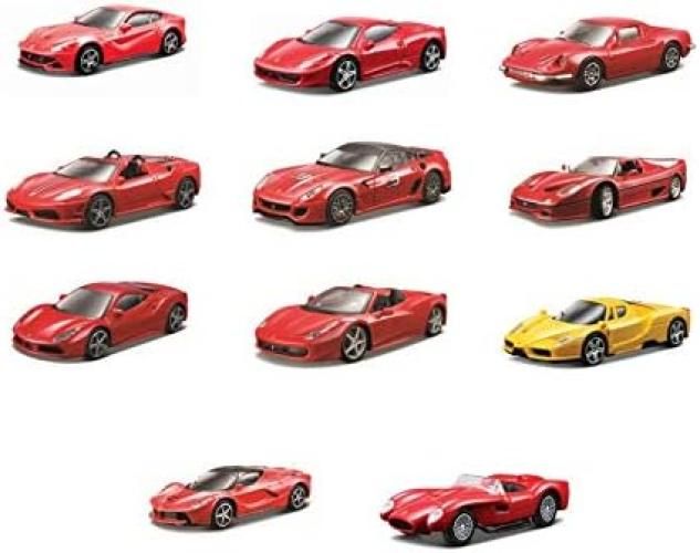 Collezione Auto Ferrari R&P. Colori assortiti e Modelli assortiti - 1 pezzo