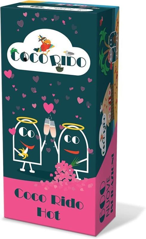 Coco Rido Hot,Gioco da tavolo per 3+ giocatori, Asmodee,Eta 18 +