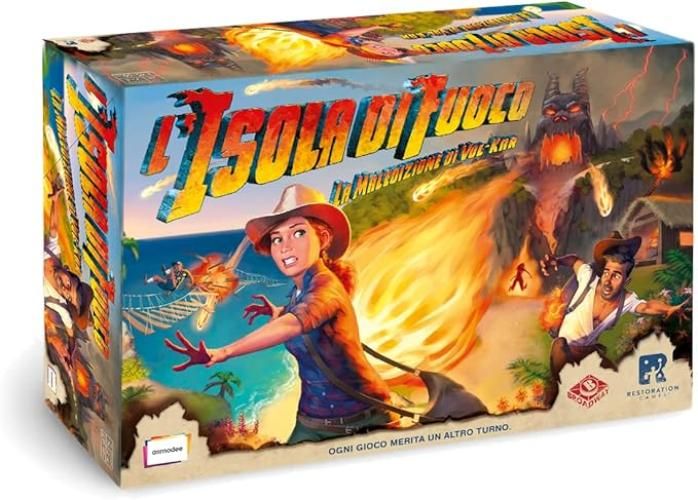 L`Isola di Fuoco: La Maledizione di Vul-Kar,Asmodee,Eta 7+