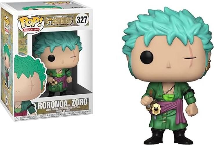 Funko Pop! Animation: One Piece : Roronoa Zoro- Figura in Vinile da Collezione,Eta 3+