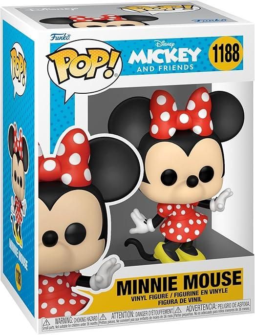 Funko Pop! Disney: Classics - Minnie Mouse - Figura in Vinile da Collezione,Eta 3+