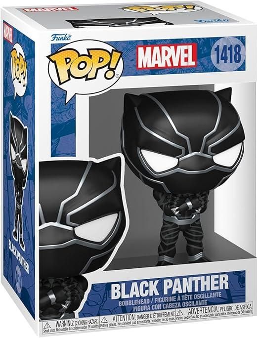 Funko Pop! Marvel: Marvel NC - Black Panther - Marvel Comics - Fumetti Marvel - Figura in Vinile da Collezione,Eta 13+