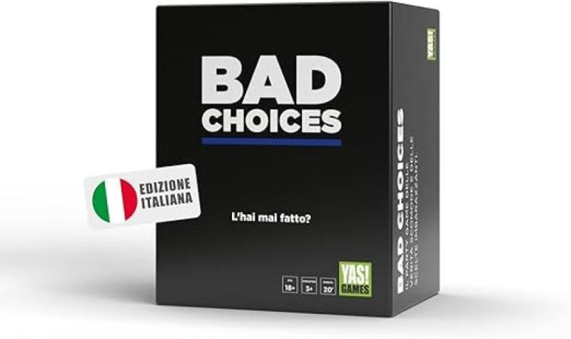  Bad Choices - L`Unico In Italiano, Rocco Giocattoli Yas Games,Eta 18+