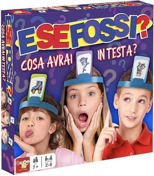 E Se Fossi? Cosa avrai in testa?,Rocco Giocattoli,Eta 7+