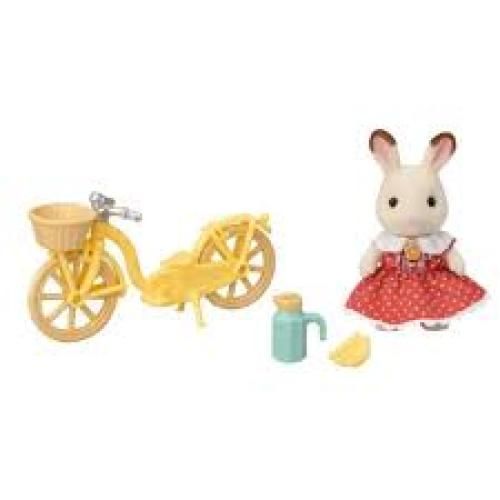Sylvanian Families, Chocolate Rabbit Girl`s Cucling Ride,Epoch,Eta 3+