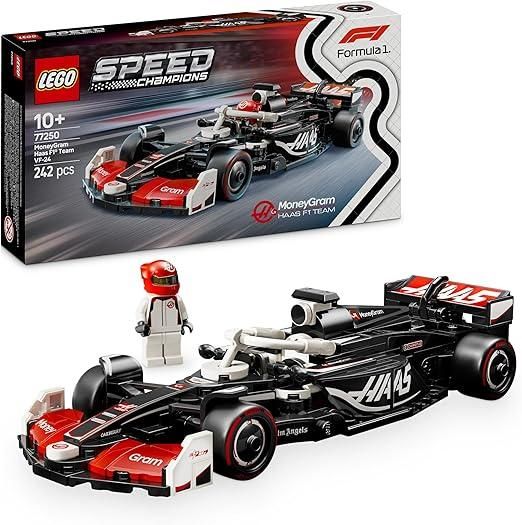 LEGO Speed Champions Auto da Corsa MoneyGram Haas F1 Team VF-24,Eta 10+